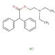 Adiphenine hydrochloride (CAS 50-42-0) - chemical structure image