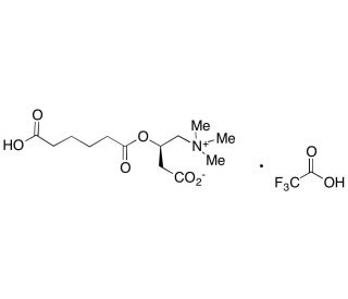 Adipoyl-L-carnitine trifluoroacetate (CAS 102636-83-9) - chemical structure image