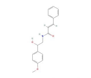 Aegeline (CAS 456-12-2) - chemical structure image