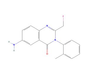 Afloqualone (CAS 56287-74-2) - chemical structure image