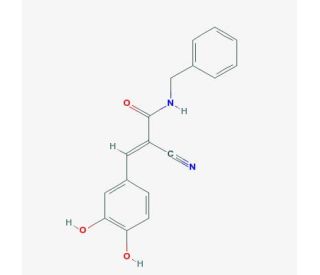 AG-490 (CAS 133550-30-8) - chemical structure image