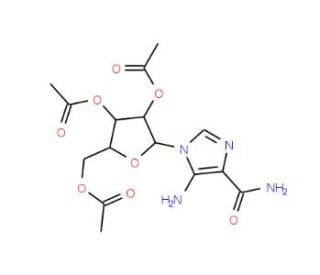 AICAR-Tri-O-Acetate (CAS 23274-21-7) - chemical structure image