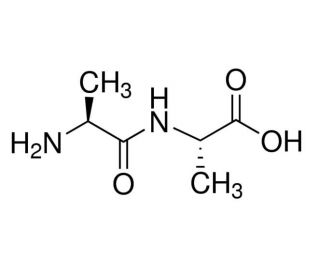 Ala-Ala hydrochlorde - chemical structure image