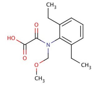 Alachlor OA (CAS 171262-17-2) - chemical structure image