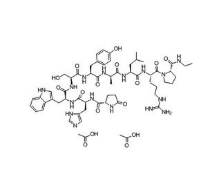 Alarelin Acetate (CAS 79561-22-1) - chemical structure image
