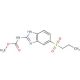 Albendazole Sulfone (CAS 75184-71-3) - chemical structure image