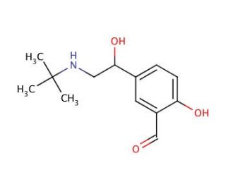 Albuterol Aldehyde Hemisulfate - chemical structure image