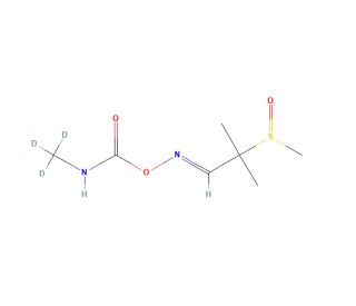 Aldicarb-d3 Sulfoxide (CAS 1795136-36-5) - chemical structure image