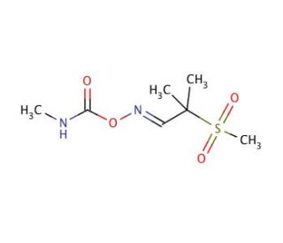 Aldicarb-sulfone (CAS 1646-88-4) - chemical structure image