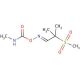 Aldicarb-sulfone 的分子结构, CAS编号: 1646-88-4 Aldicarb-sulfone (CAS 1646-88-4) - chemical structure image