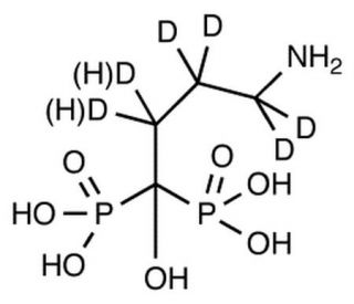 Alendronic Acid-D6 (Major) (CAS 66376-36-1 (unlabeled)) - chemical structure image