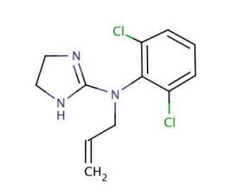 Alinidine (CAS 33178-86-8) - chemical structure image