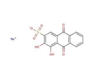 Alizarin Red S (CAS 130-22-3) - chemical structure image