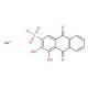 Alizarin Red S (CAS 130-22-3) - chemical structure image