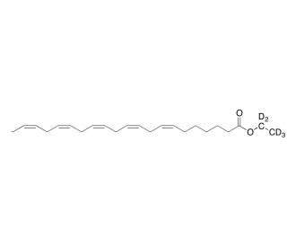 (All-Z)-7,10,13,16,19-Docosapentaenoic Acid Ethyl Ester-d5 (CAS 119818-40-5) - chemical structure image