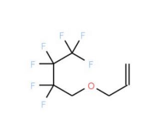 Allyl 1H,1H-heptafluorobutyl ether (CAS 648-42-0) - chemical structure image