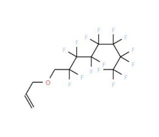 Allyl 1H,1H-perfluorooctyl ether (CAS 812-72-6) - chemical structure image