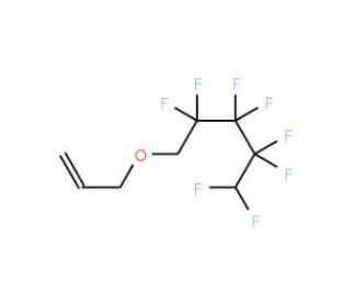 Allyl 2,2,3,3,4,4,5,5-octafluoropentyl ether (CAS 3108-07-4) - chemical structure image