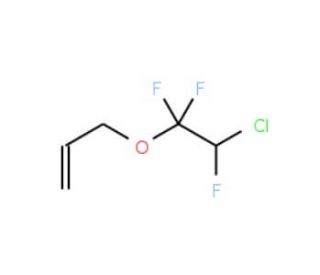 Allyl 2-chloro-1,1,2-trifluoroethyl ether (CAS 380-44-9) - chemical structure image