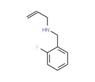 Allyl-(2-fluoro-benzyl)-amine - chemical structure image