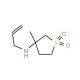 Allyl-(3-methyl-1,1-dioxo-tetrahydro-1lambda*6*-thiophen-3-yl)-amine (CAS 151775-05-2) - chemical structure image