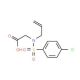 {allyl[(4-chlorophenyl)sulfonyl]amino}acetic acid - chemical structure image