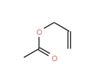Allyl acetate (CAS 591-87-7) - chemical structure image