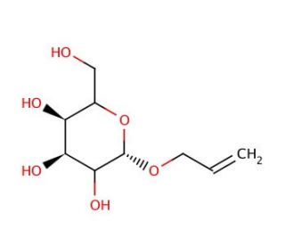 Allyl &alpha;-D-Galactopyranoside (CAS 48149-72-0) - chemical structure image