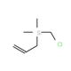 Allyl(chloromethyl)dimethylsilane (CAS 75422-66-1) - chemical structure image