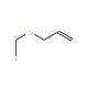 Allyl ethyl sulfide (CAS 5296-62-8) - chemical structure image