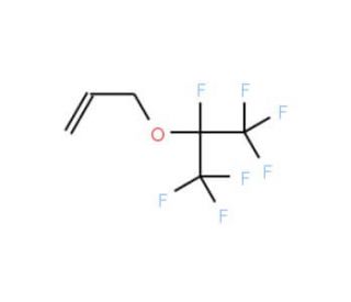 Allyl heptafluoroisopropyl ether (CAS 15242-17-8) - chemical structure image
