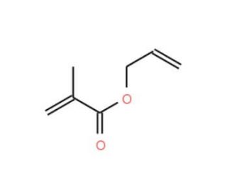 Allyl methacrylate (CAS 96-05-9) - chemical structure image