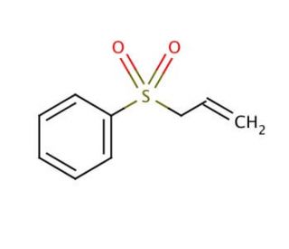 Allyl phenyl sulfone (CAS 16212-05-8) - chemical structure image