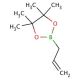 Allylboronic acid pinacol ester (CAS 72824-04-5) - chemical structure image