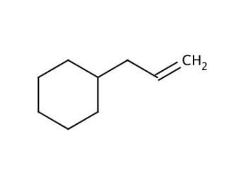 Allylcyclohexane (CAS 2114-42-3) - chemical structure image