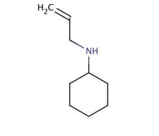 Allylcyclohexylamine (CAS 6628-00-8) - chemical structure image