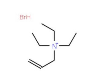 Allyltriethylammonium bromide (CAS 29443-23-0) - chemical structure image