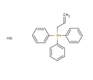 Allyltriphenylphosphonium bromide (CAS 1560-54-9) - chemical structure image