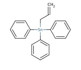 Allyltriphenylstannane (CAS 76-63-1) - chemical structure image