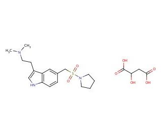 Almotriptan Malate - chemical structure image