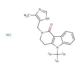Alosetron-d3 Hydrochloride - chemical structure image