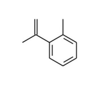 α,2-Dimethylstyrene (CAS 26444-18-8) - chemical structure image