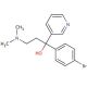 α-(4-Bromophenyl)-α-[2-(dimethylamino)ethyl]-3-pyridinemethanol (CAS 41910-98-9) - chemical structure image