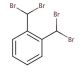 α,α,α′,α′-Tetrabromo-o-xylene (CAS 13209-15-9) - chemical structure image