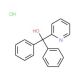 α,α-Diphenyl-2-pyridinemethanol Hydrochloride (CAS 109812-56-8) - chemical structure image