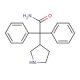 α,α-Diphenyl-3-pyrrolidineacetamide (CAS 103887-32-7) - chemical structure image