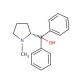 α,α-Diphenyl-N-methyl-D-prolinol (CAS 144119-12-0) - chemical structure image