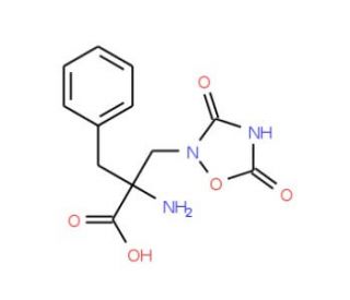 &alpha;-Benzylquisqualic acid - chemical structure image