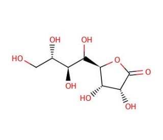 &alpha;,&beta;-Glucooctanoic &gamma;-lactone (CAS 6968-62-3) - chemical structure image