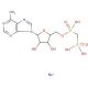 α,β-Methyleneadenosine 5′-diphosphate sodium salt 的分子结构, CAS编号: 104835-70-3 α,β-Methyleneadenosine 5′-diphosphate sodium salt (CAS 104835-70-3) - chemical structure image